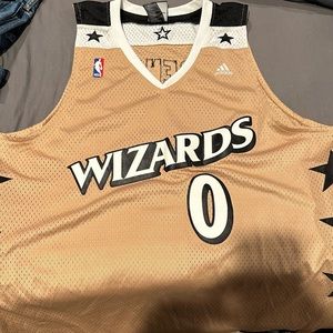 Adidas Washington Wizards NBA Gilbert Arenas Stitched Jersey XL great condition!